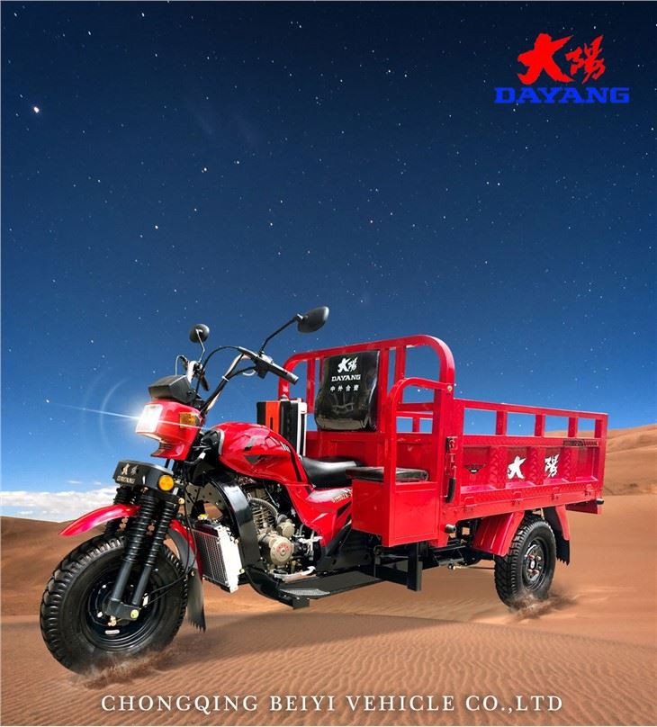 Three Wheel Pedal Cargo Motorcycle  motorized